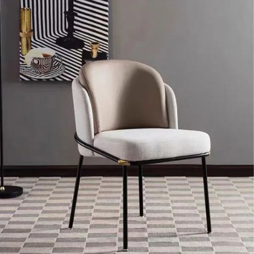 Ghế ăn Minotti cao cấp chân sắt - Mã: 5402 2 Ghế ăn Minotti cao cấp chân sắt - Mã: 5402 - Ảnh 2