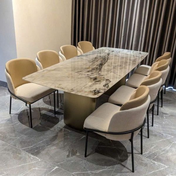 Ghế ăn Minotti cao cấp chân sắt - Mã: 5402 14 Ghế ăn Minotti cao cấp chân sắt - Mã: 5402 - Ảnh 14