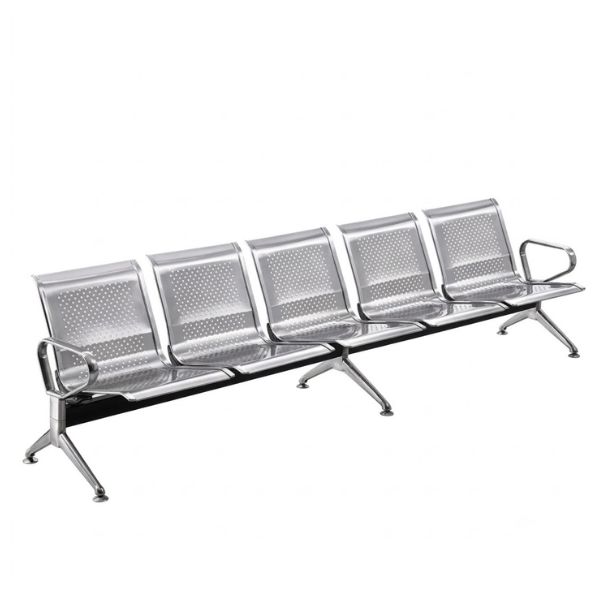 Ghế băng chờ inox 5 chỗ nhập khẩu - SJ05 2 Ghế băng chờ inox 5 chỗ nhập khẩu - SJ05 - Ảnh 2
