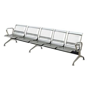 Ghế băng chờ inox 5 chỗ nhập khẩu - SJ05