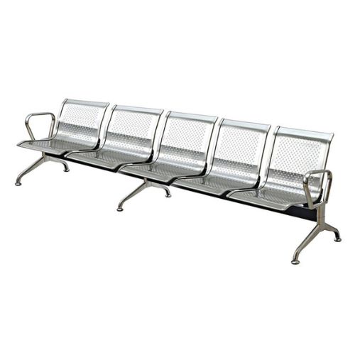 Ghế băng chờ inox 5 chỗ nhập khẩu - SJ05