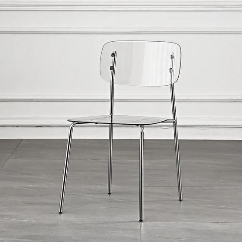 Ghế cafe mica trong suốt chân mạ crom - Mã: 1478 - Ảnh 9