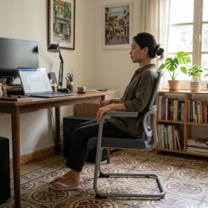 ghế họp công thái học