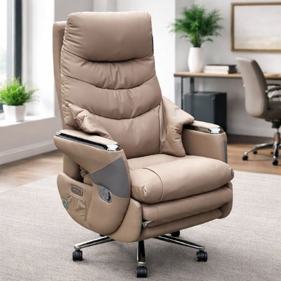 Ghế chủ tịch, ghế giám đốc, ghế xoay văn phòng chỉnh điện có massage gác chân tích điện - Mã: 7304 8 Ghế chủ tịch, ghế giám đốc, ghế xoay văn phòng chỉnh điện có massage gác chân tích điện - Mã: 7304 - Ảnh 8