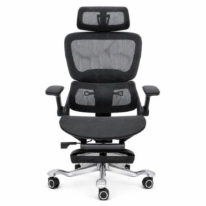 Ghế Công Thái Học (Black) - Mã: 892, Lưng Lưới Vẩy Rồng, Tay Vịn 5D, Chân Nhôm 150kg 13 ghe cong thai hoc 892 lung luoi vay rong tay vin 5d chan nhom 150kg 7