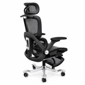 Ghế Công Thái Học (Black) - Mã: 892, Lưng Lưới Vẩy Rồng, Tay Vịn 5D, Chân Nhôm 150kg 14 ghe cong thai hoc 892 lung luoi vay rong tay vin 5d chan nhom 150kg 8