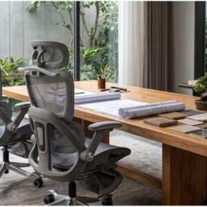 Ghế công thái học lưới vẩy rồng (Gray) - Mã: 891, Tay vịn 5D, Chân hợp kim nhôm 23 ghe cong thai hoc luoi vay rong 891 tay vin 5d chan hop kim nhom 11