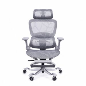 Ghế công thái học lưới vẩy rồng (Gray) - Mã: 891, Tay vịn 5D, Chân hợp kim nhôm 20 ghe cong thai hoc luoi vay rong 891 tay vin 5d chan hop kim nhom 8