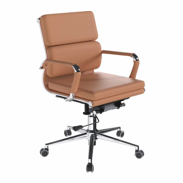 Ghế da văn phòng cao cấp lưng trung - Mã: 3026