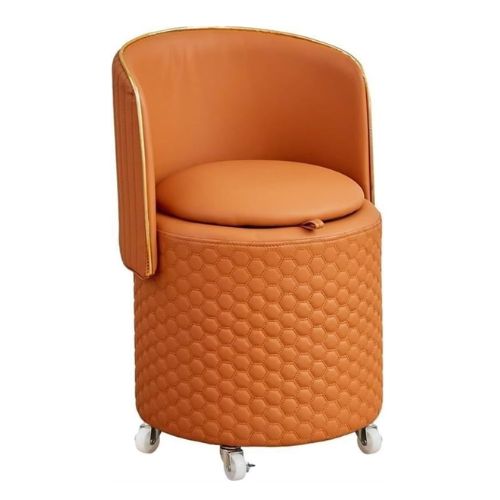 Ghế đôn bọc da chân xoay tựa lưng thu gọn - Mã: 2716 8 Ghế đôn bọc da chân xoay tựa lưng thu gọn - Mã: 2716 - Ảnh 8