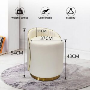 ghe don ngoi ban trang diem xoay 360 do ma 2715 10