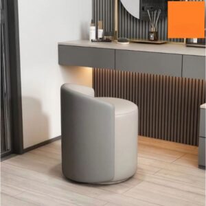 Ghế đôn xoay 360 độ bọc vải lông cừu - Mã: 2713 30 ghe don xoay 360 do boc vai long cuu ma 2713 15