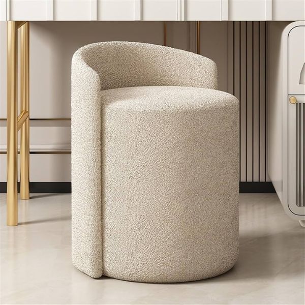 Ghế đôn xoay 360 độ bọc vải lông cừu - Mã: 2713 9 Ghế đôn xoay 360 độ bọc vải lông cừu - Mã: 2713 - Ảnh 9