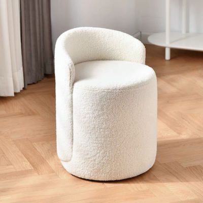 Ghế đôn xoay 360 độ bọc vải lông cừu - Mã: 2713 13 Ghế đôn xoay 360 độ bọc vải lông cừu - Mã: 2713 - Ảnh 13