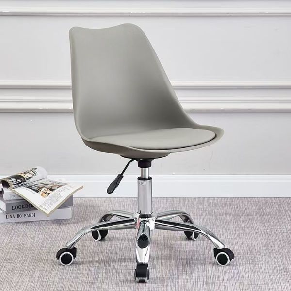 Ghế eames chân xoay thân nhựa lót nệm - Mã: E02