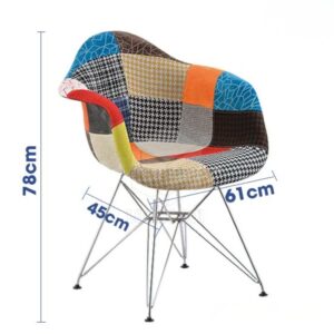 Kích thước ghế Eames bọc vải E05