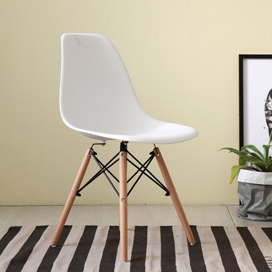 Ghế eames nhiều màu chân gỗ giá rẻ - Mã: E01