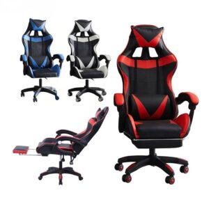 ghế Livestream bọc da ngả lưng có gác chân
