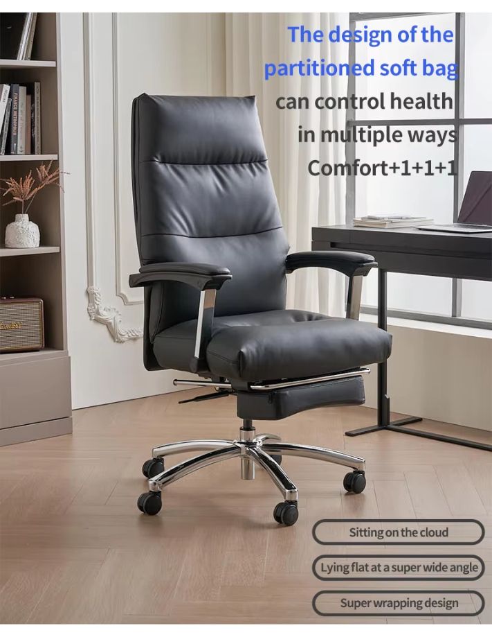 Ghế xoay giám đốc ngả lưng có gác chân - Mã: 8280 - Ảnh 10