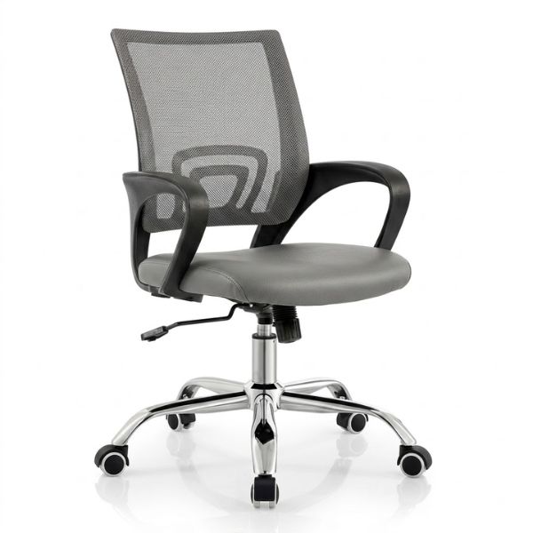 Ghế xoay lưng lưới nệm bọc da - Mã: 4927 10 Ghế xoay lưng lưới nệm bọc da - Mã: 4927 - Ảnh 10