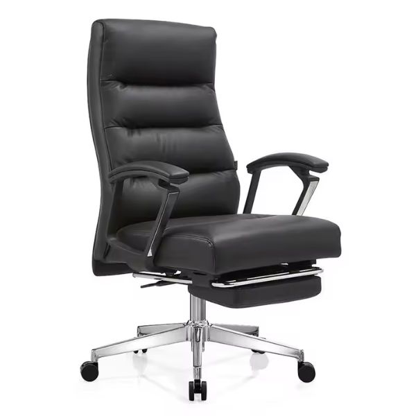 Ghế xoay ngả lưng có gác chân bọc da - Mã: 5461 - Ảnh 6