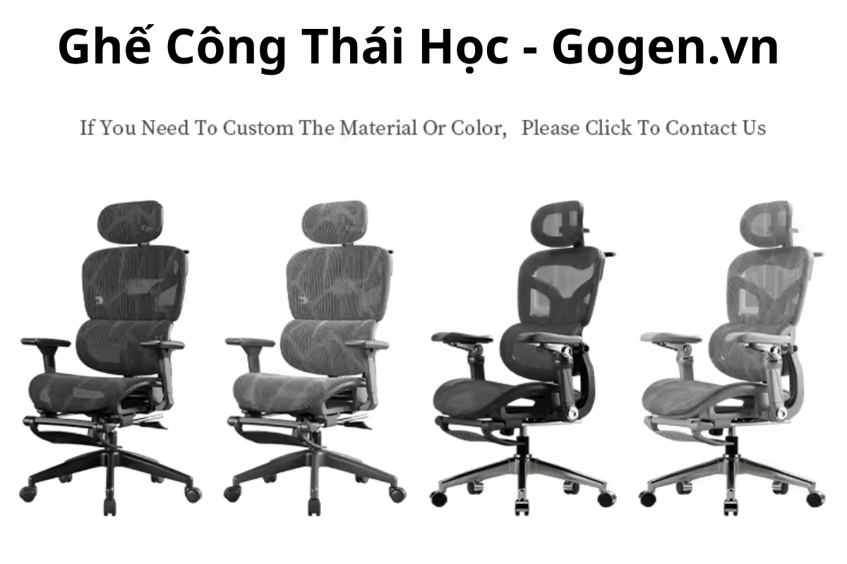 ghế công thái học chống đau lưng