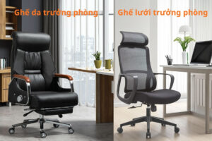 so sanh ghe truong phong da va luoi uu nhuoc diem 3