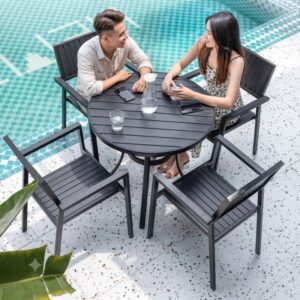 bàn ghế cafe ngoài trời